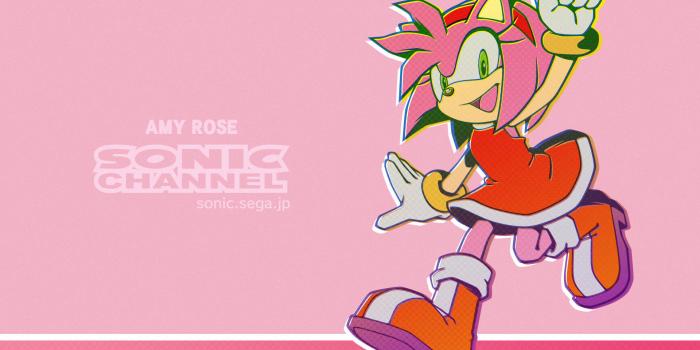 1920x1200 Download Happy Amy Rose Wallpaper