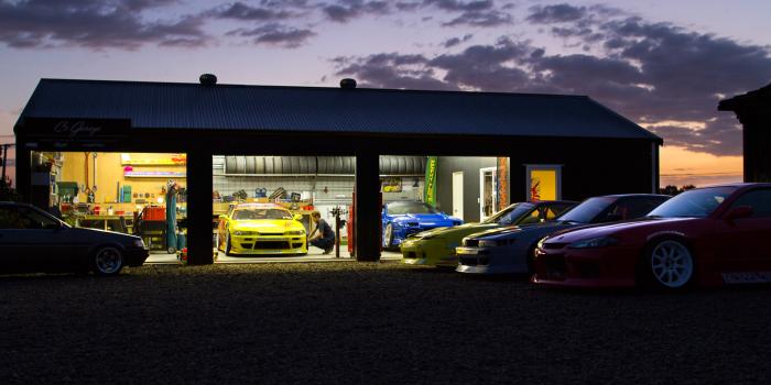 1920x1280 NZ's Temple Of Drift: Inside C's Garage