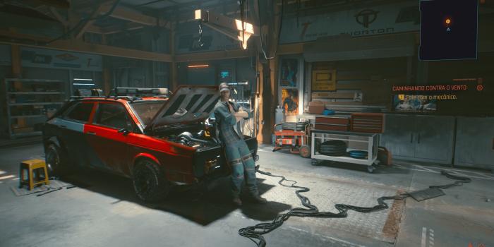 3840x2160 Cyberpunk 2077 Garage Wallpaper,HD