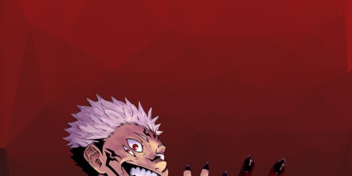 1125x2436 Ryomen Sukuna Wallpaper for mobile