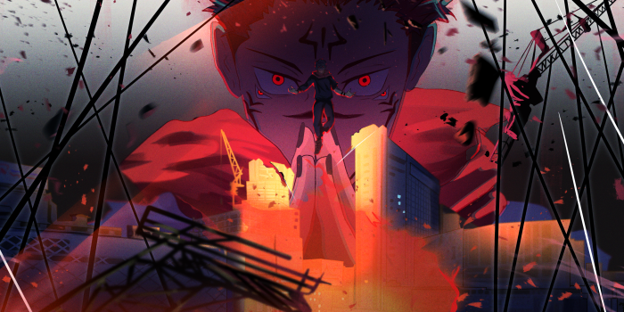 3502x1674 140+] Sukuna (Jujutsu Kaisen) Wallpapers