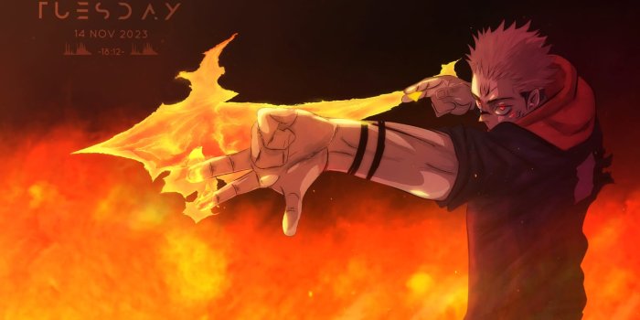 1920x1080 Fire Arrow | Ryomen Sukuna - Jujutsu
