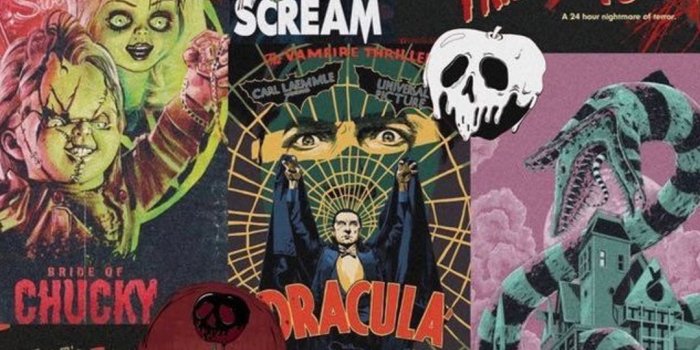 1080x1919 Halloween Movies Aesthetic Collage