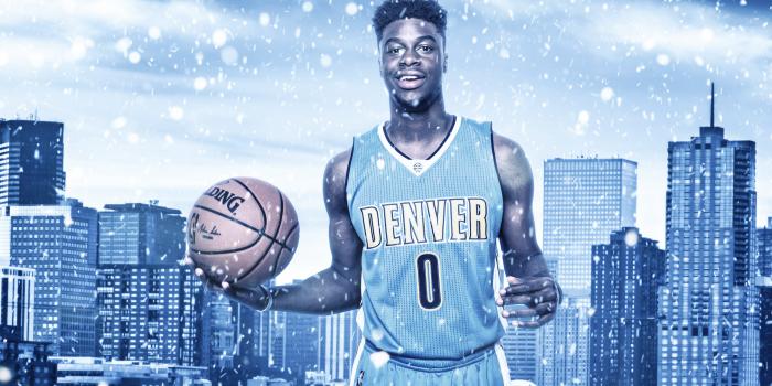 2560x1440 Emmanuel Mudiay Denver Nuggets 2015