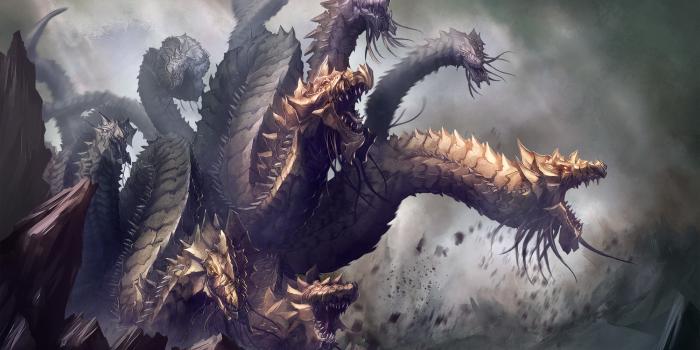 2000x1167 Fantasy Hydra HD Wallpaper