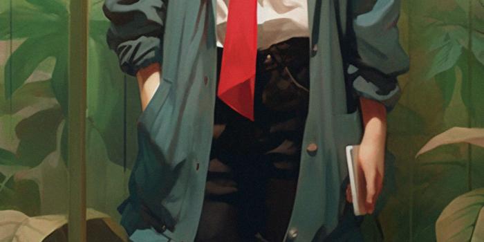 1183x2560 Preppy Girl in Green Jacket Wallpapers