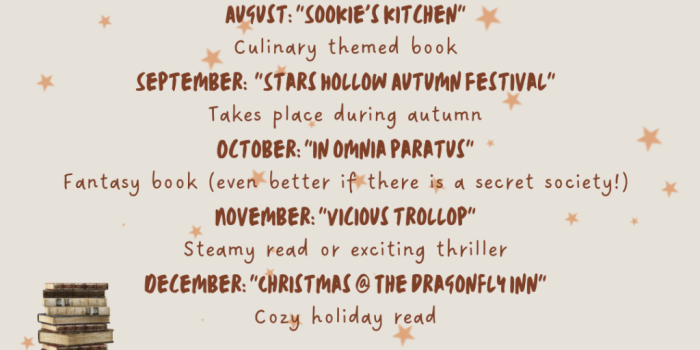 1024x1024 2023 Gilmore Girls Reading Challenge