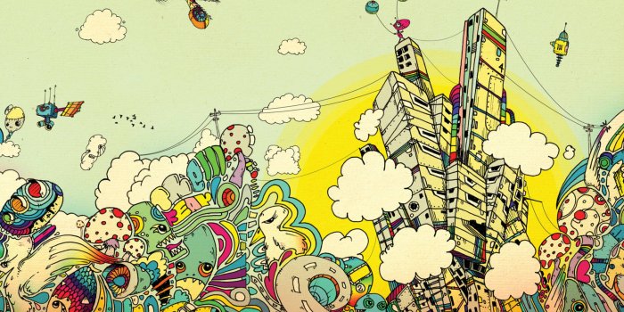 1920x1080 300+] Doodle Wallpapers | Wallpapers.com