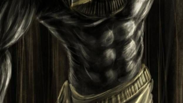 623x1280 Download egyptian god wallpaper by