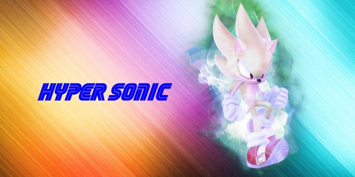 1920x1080 Hyper Sonic game: Sonic the Hedgehog by