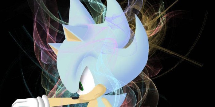 894x894 Download Hyper Sonic Profile Wallpaper