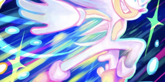 1242x1749 Hyper Sonic (Art by Ry-Spirit) : r