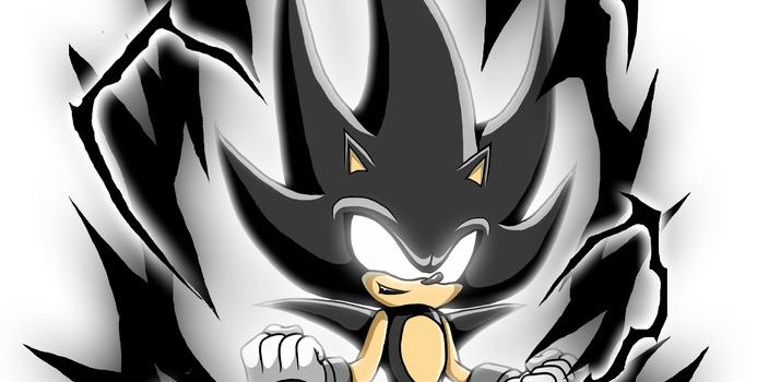 693x1153 Hyper Sonic Black (Aura) by Sangata099