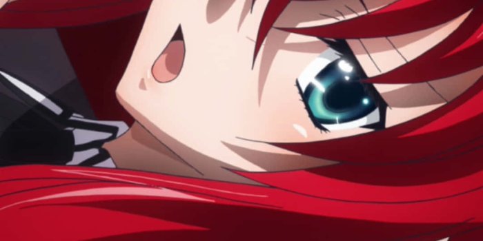 1080x1920 stunning crimson-haired demon Wallpaper