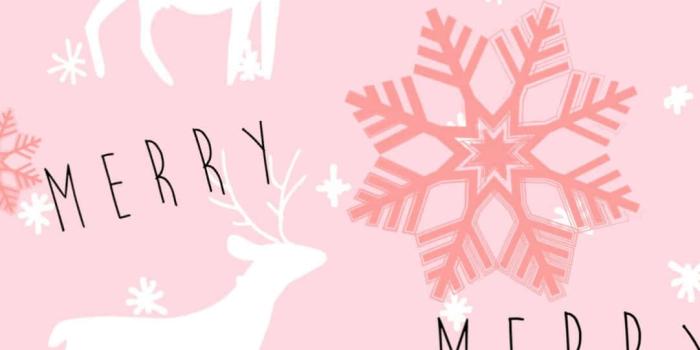 1082x1847 Download Cute Pink Christmas Snowflakes