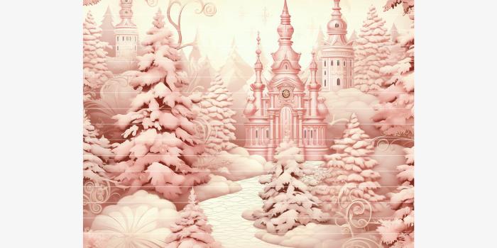 1820x1213 Pink Christmas Digital Paper, Christmas