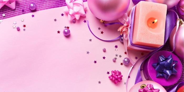 2560x1600 Pink Christmas Wallpapers