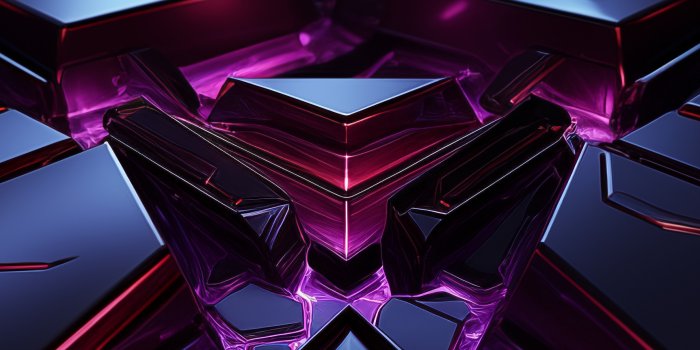 2160x3840 Wallpaper black, purple, 3d, OS #25629