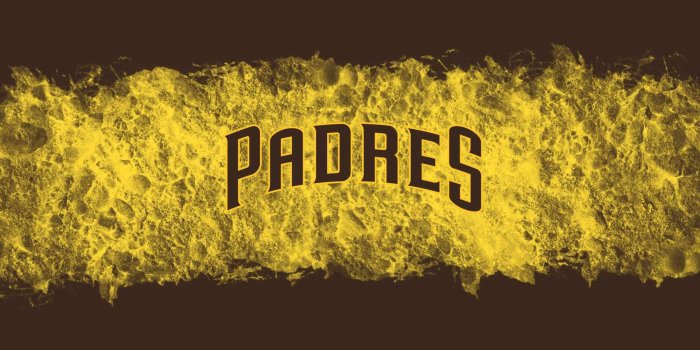 1920x1080 San Diego Padres Textured Art Wallpaper
