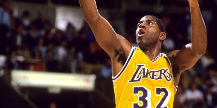 1408x1920 Magic Johnson Basketball Turn Wallpaper