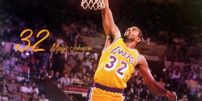 1920x1200 Magic Johnson Slam Dunk Wallpaper