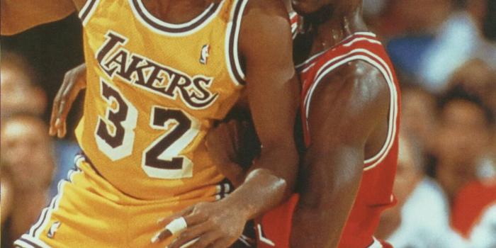 1161x1473 Nba – Magic Johnson Vs Michael Jordan