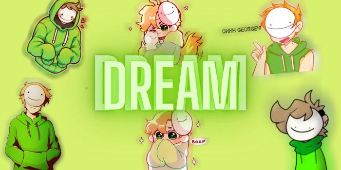 1920x1080 Cute Minecraft Dream Fanart Wallpaper