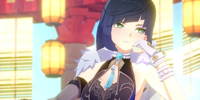 7680x4320 Enhanced art of Yelan for wallpaper