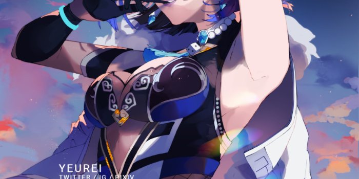1036x1600 Yelan - Genshin Impact - Image by