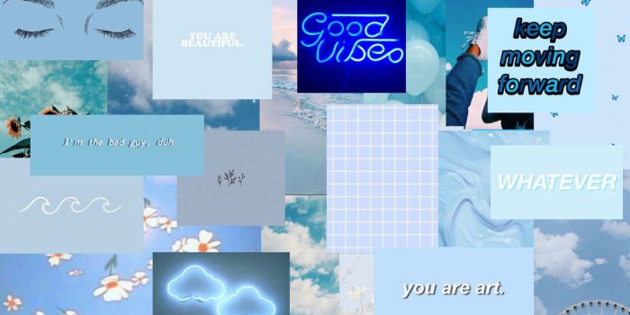 1920x1086 Light Blue Aesthetic Laptop Wallpapers