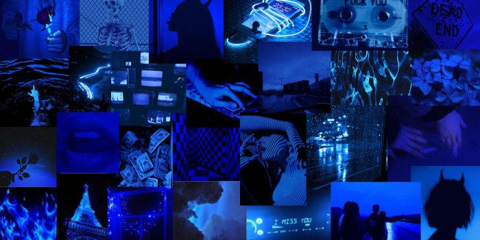 1920x1080 Dark Blue Aesthetic Wallpapers - Top 35