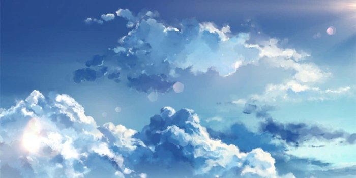 1366x768 Light Blue Aesthetic Laptop Wallpapers