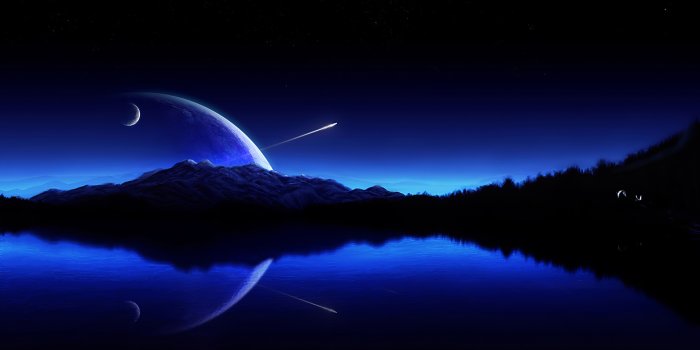 1920x1080 abstract Plasma Digital Nature Blue