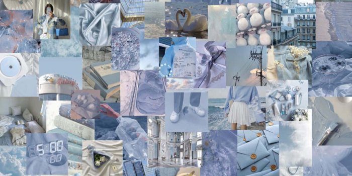1080x772 Download Light Blue Aesthetic Collage