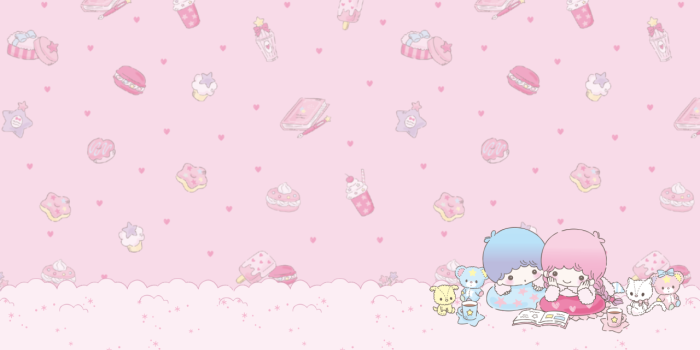 1280x720 LITTLE TWIN STARS DESKTOP WALLPAPER