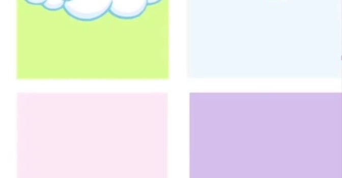 672x1200 Cute matching wallpapers for 4 besties