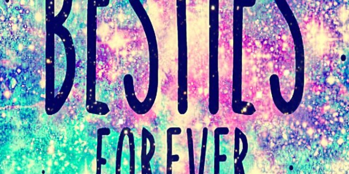 736x1308 Besties Forever Galaxy Wallpaper