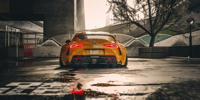 1280x720 Toyota Supra MK5 Live Wallpaper