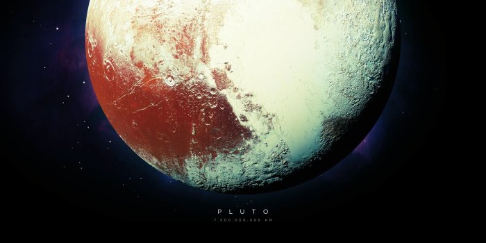 3840x2160 Pluto planet #Pluto #universe #stars