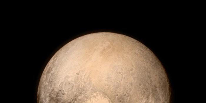 828x1792 Pluto from New Horizons Wallpaper