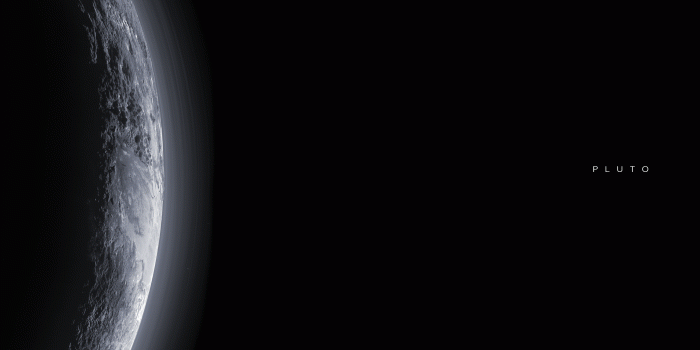 2560x1440 A Pluto wallpaper I made. : r/space
