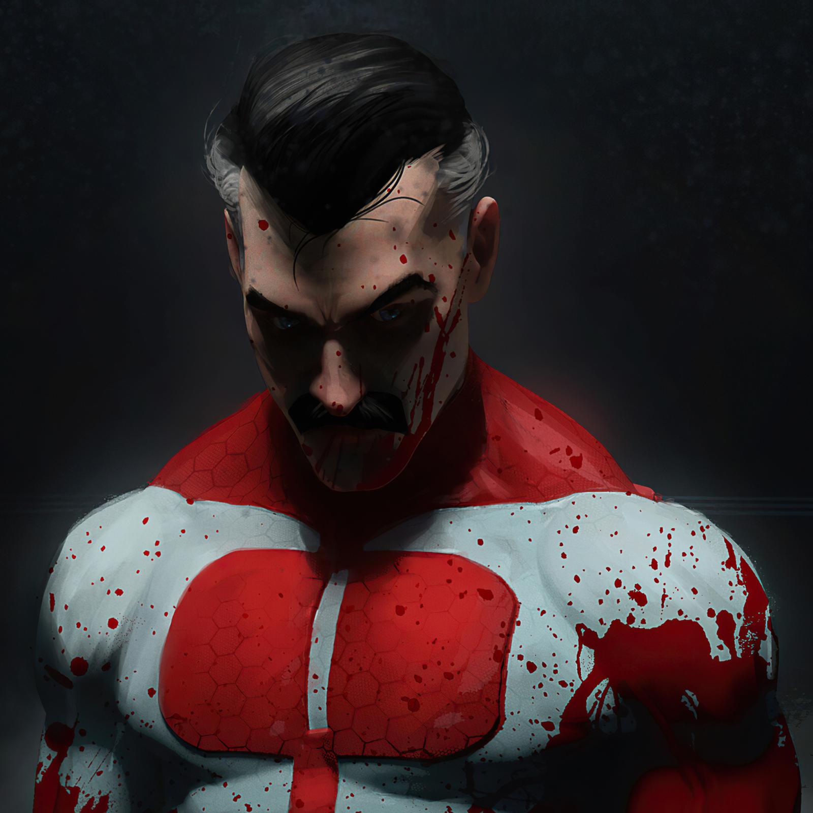 2048x2048 2048x2048 Invincible Omni Man 4k Ipad