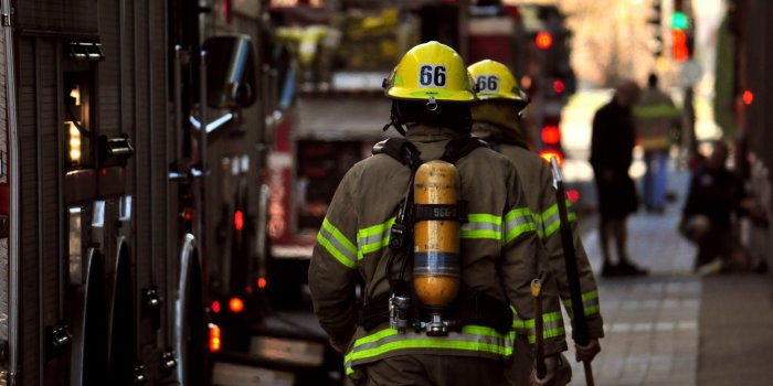 1920x1080 Men Firefighter HD Wallpaper