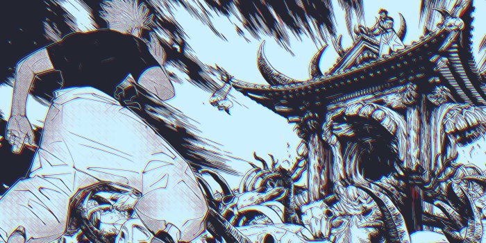 3178x1786 Gojo vs. Sukuna Epic Battle - Jujutsu