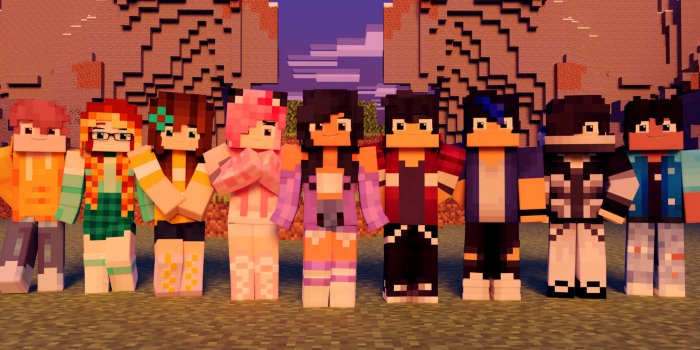 1920x932 Minecraft Girls - Hd Wallpapers