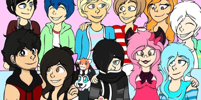 1024x768 Aphmau Crew Wallpapers