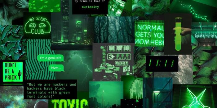 1280x806 Green Collage Computer Wallpapers