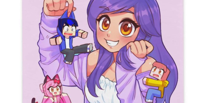 1920x1920 Aphmau in her magical Anime world