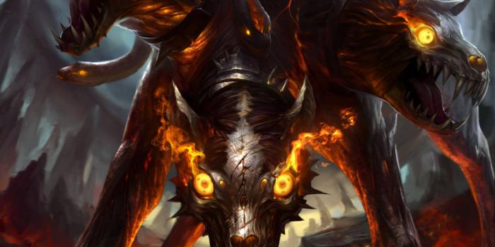 1440x1920 The Three-headed Beast Of Mythology