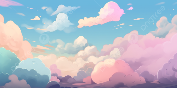 1200x672 Sky Colorful Clouds Cartoon Creative
